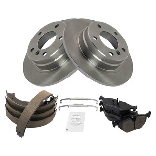 Foto 2 | Kit De Pastillas De Freno Y Rotor Trq Trasero Compatible Con Bmw 1992-1999 - Venta Internacional.