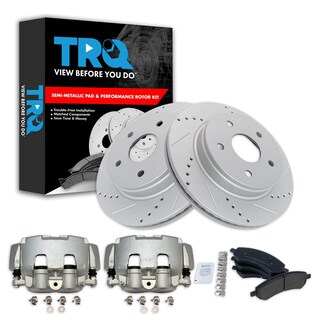 Foto 1 | Kit De Pastillas De Freno Y Rotor Trq Front Performance Para Dodge Ram 1500 - Venta Internacional.