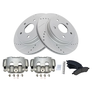 Foto 2 | Kit De Pastillas De Freno Y Rotor Trq Front Performance Para Dodge Ram 1500 - Venta Internacional.