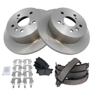 Foto 2 | Kit De Pastillas De Freno Y Rotor Trq Trasero Semimetálico Para Lexus Es300h Es350 Toyota Avalon Camry - Venta Int