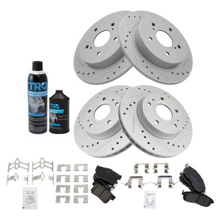 Foto 1 | Kit De Pastillas De Freno Y Rotor Trq Ceramic Premium G-coated Sx4 07-13 - Venta Internacional.