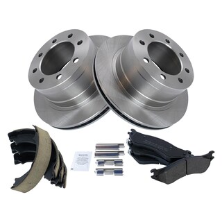 Foto 2 | Kit De Pastillas De Freno Y Rotor Para Dodge Ram Trasero Semimetálico Trq - Venta Internacional.
