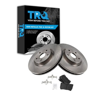 Foto 1 | Kit De Pastillas De Freno Y Rotor Trq Delantero Semimetálico Para Subaru - Venta Internacional.