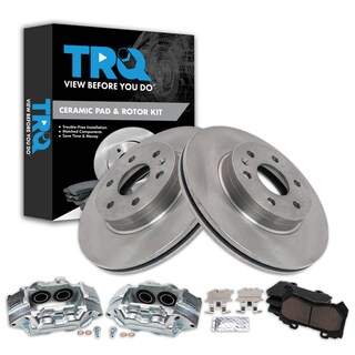 Foto 1 | Kit De Pastillas De Freno Y Rotor Trq Ceramic Para Chevrolet Colorado - Venta Internacional.