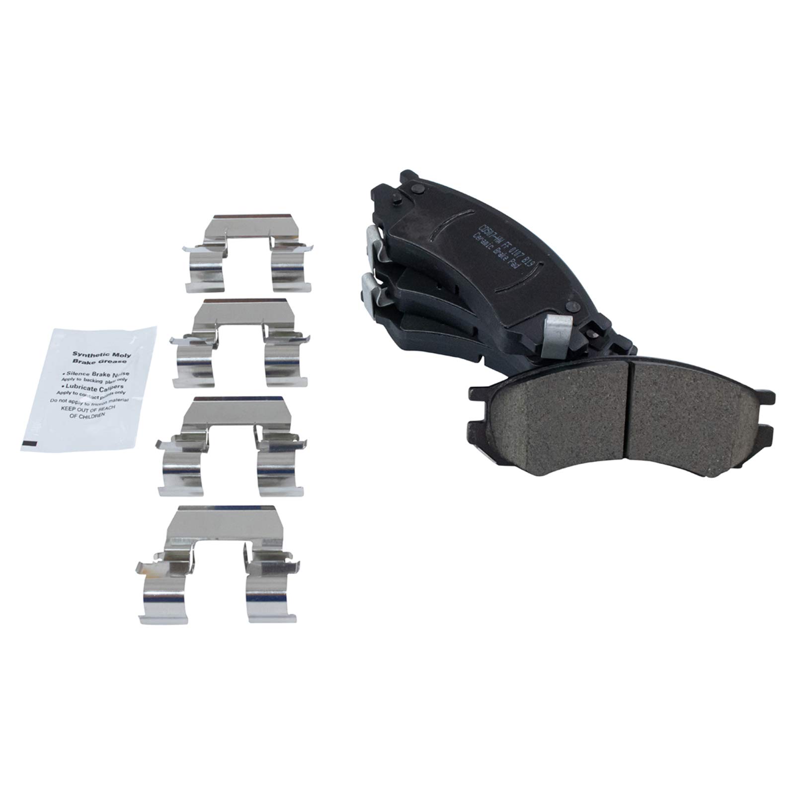 Foto 7 pulgar | Kit De Pastillas De Freno Y Rotor Trq Ceramic Para Saturn Sc/sl/sw 91-98 - Venta Internacional.