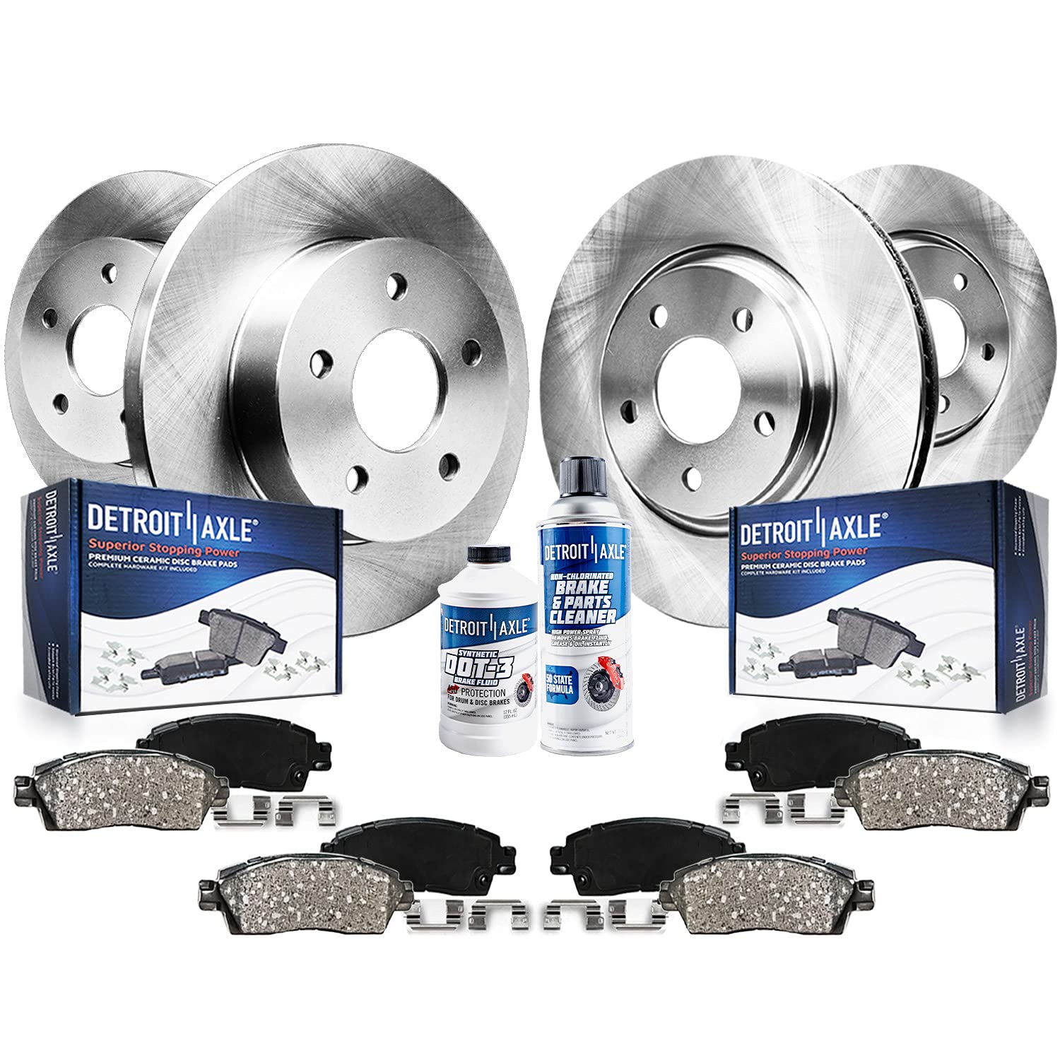 Foto 2 pulgar | Kit De Frenos Detroit Axle Para Toyota Camry  Avalon 2007-2011 - Venta Internacional.