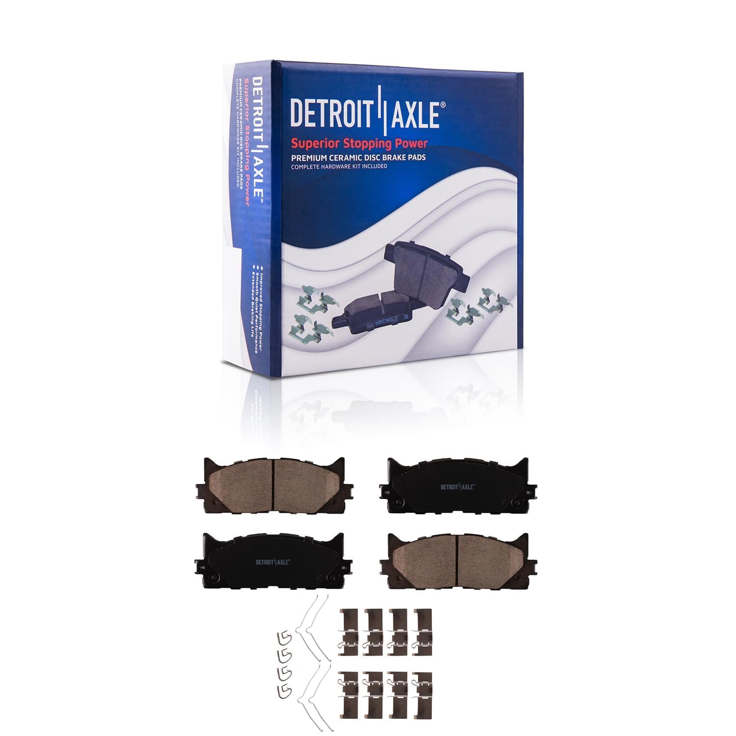 Foto 8 pulgar | Kit De Frenos Detroit Axle Para Toyota Camry  Avalon 2007-2011 - Venta Internacional.