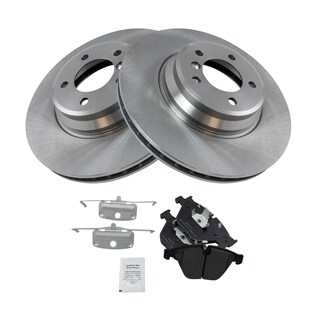Foto 2 | Kit De Pastillas De Freno Y Rotor Trq Delantero Semimetálico Para Bmw 335d 335i - Venta Internacional.
