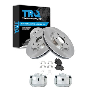 Foto 1 | Kit De Pastillas De Freno Y Rotor Trq Delantero Semimetálico Para Chevrolet Malibu - Venta Internacional.