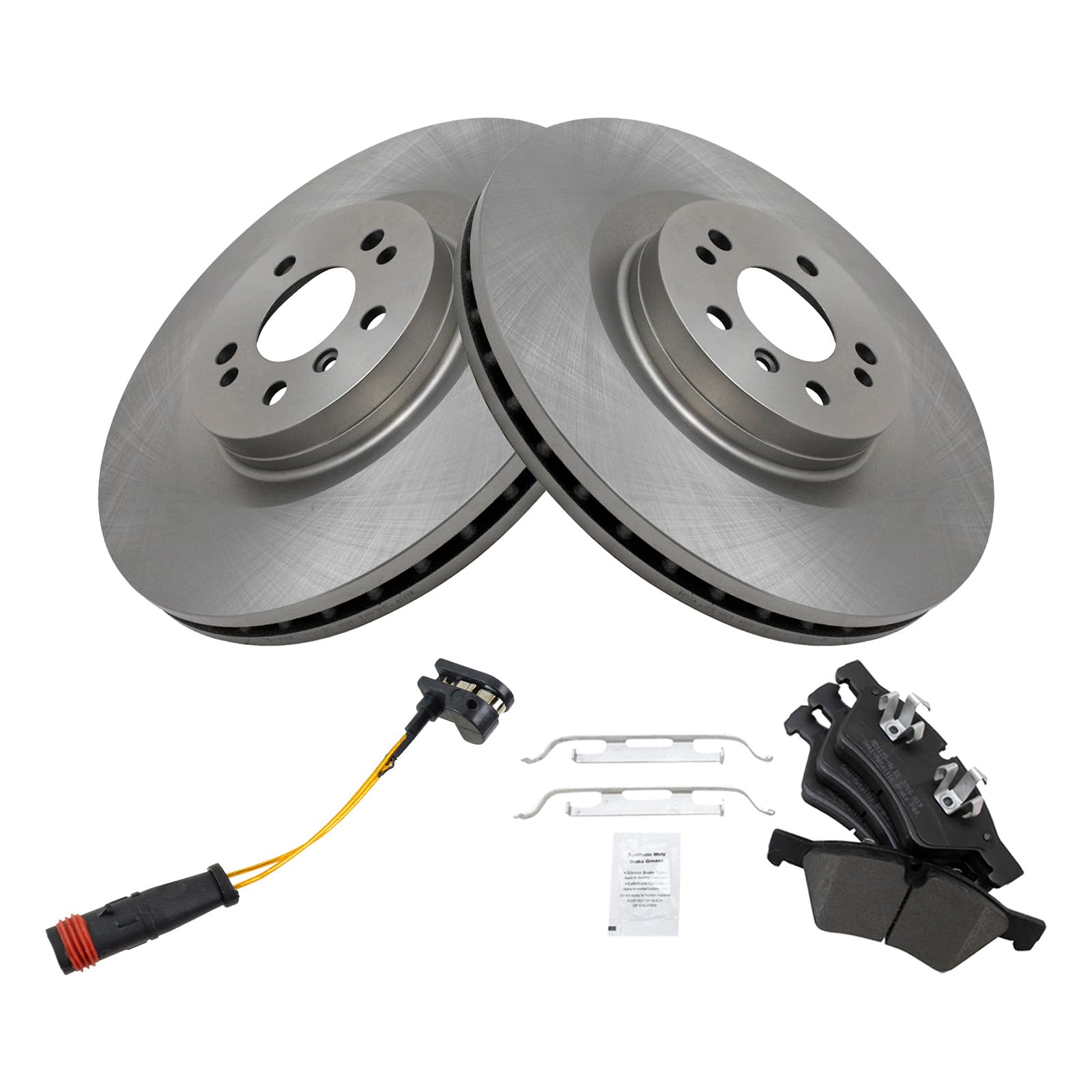 Foto 3 pulgar | Kit De Pastillas De Freno Y Rotor Trq Compatible Con Mercedes 2006-2012 - Venta Internacional.