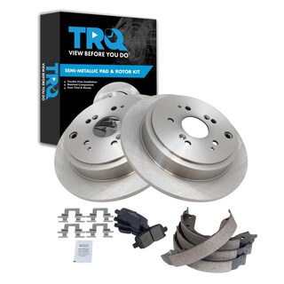 Foto 1 | Kit De Pastillas Y Rotor De Freno Trq Trasero Semimetálico Para Acura Mdx 01-06 - Venta Internacional.