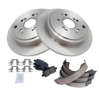 Foto 2 | Kit De Pastillas Y Rotor De Freno Trq Trasero Semimetálico Para Acura Mdx 01-06 - Venta Internacional.