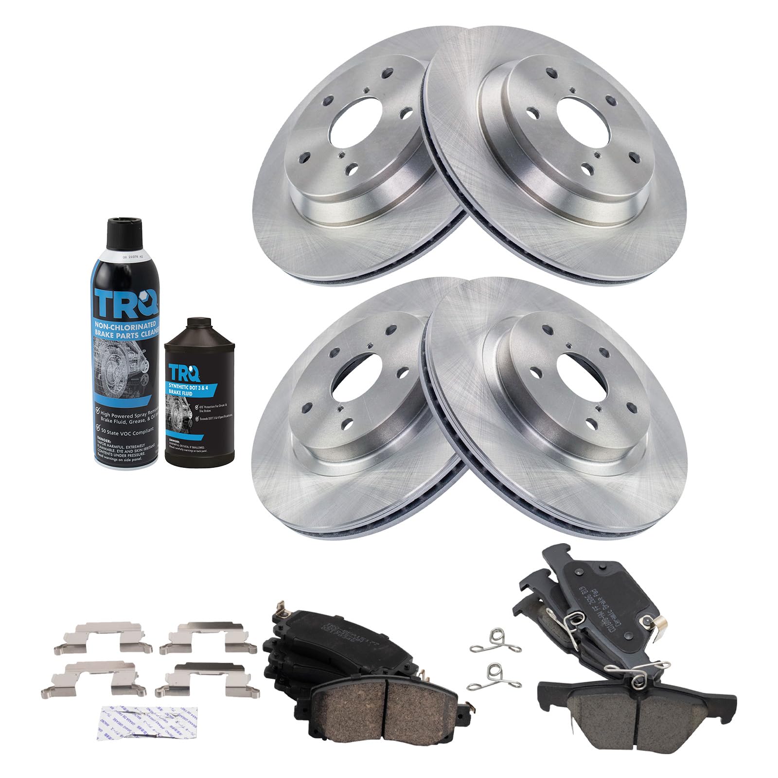 Foto 2 | Kit De Pastillas De Freno Y Rotor Trq Ceramic Para Subaru Forester - Venta Internacional.