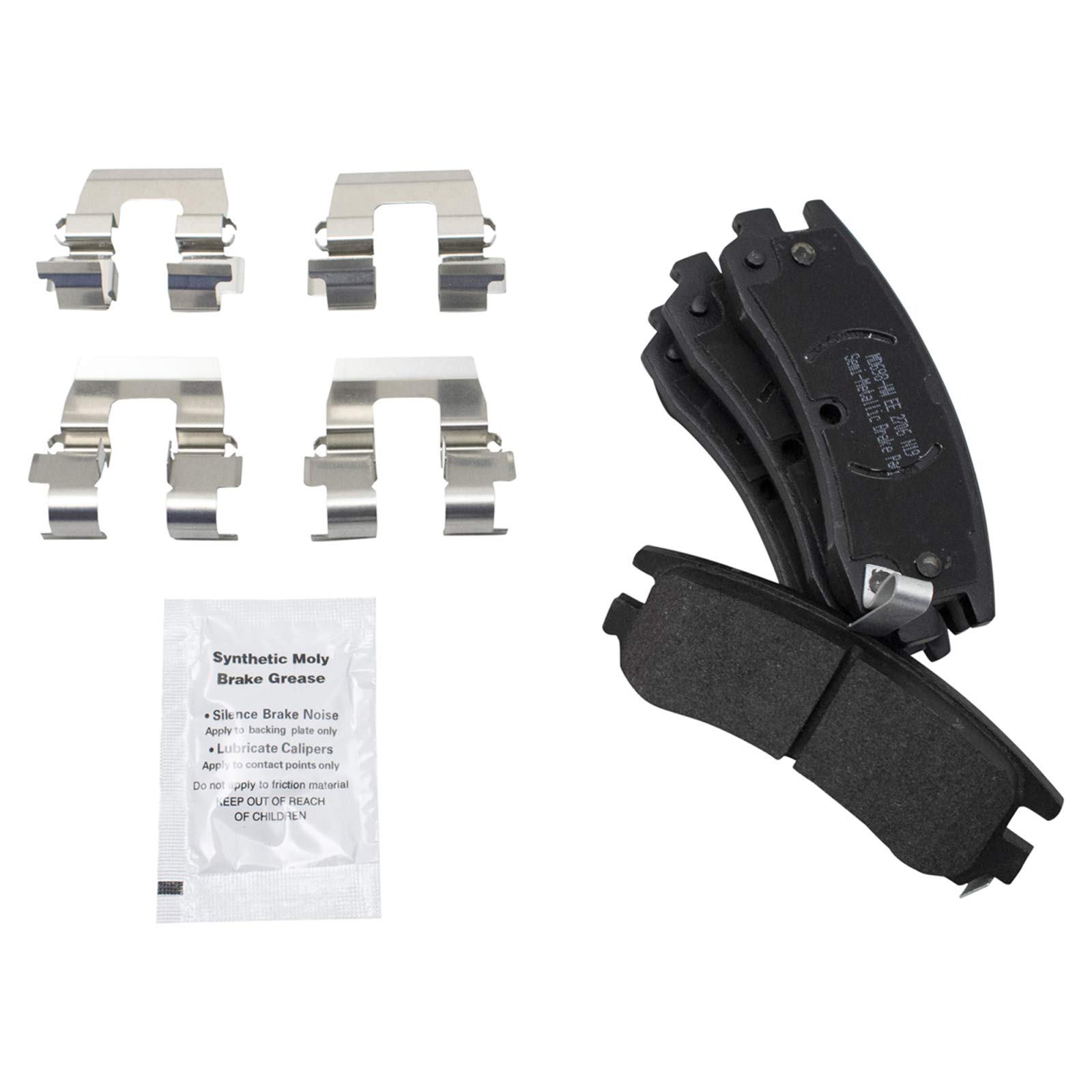 Foto 4 pulgar | Kit De Pastillas De Freno Y Rotor Trq Trasero Compatible Con Buick Chevrolet - Venta Internacional.