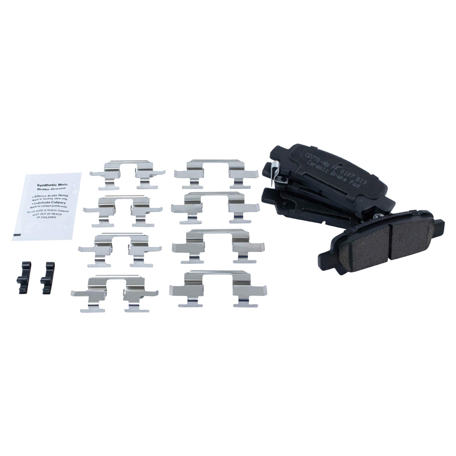 Foto 4 pulgar | Kit De Pastillas De Freno Y Rotor Trq Ceramic Para Subaru Legacy 2009 - Venta Internacional.