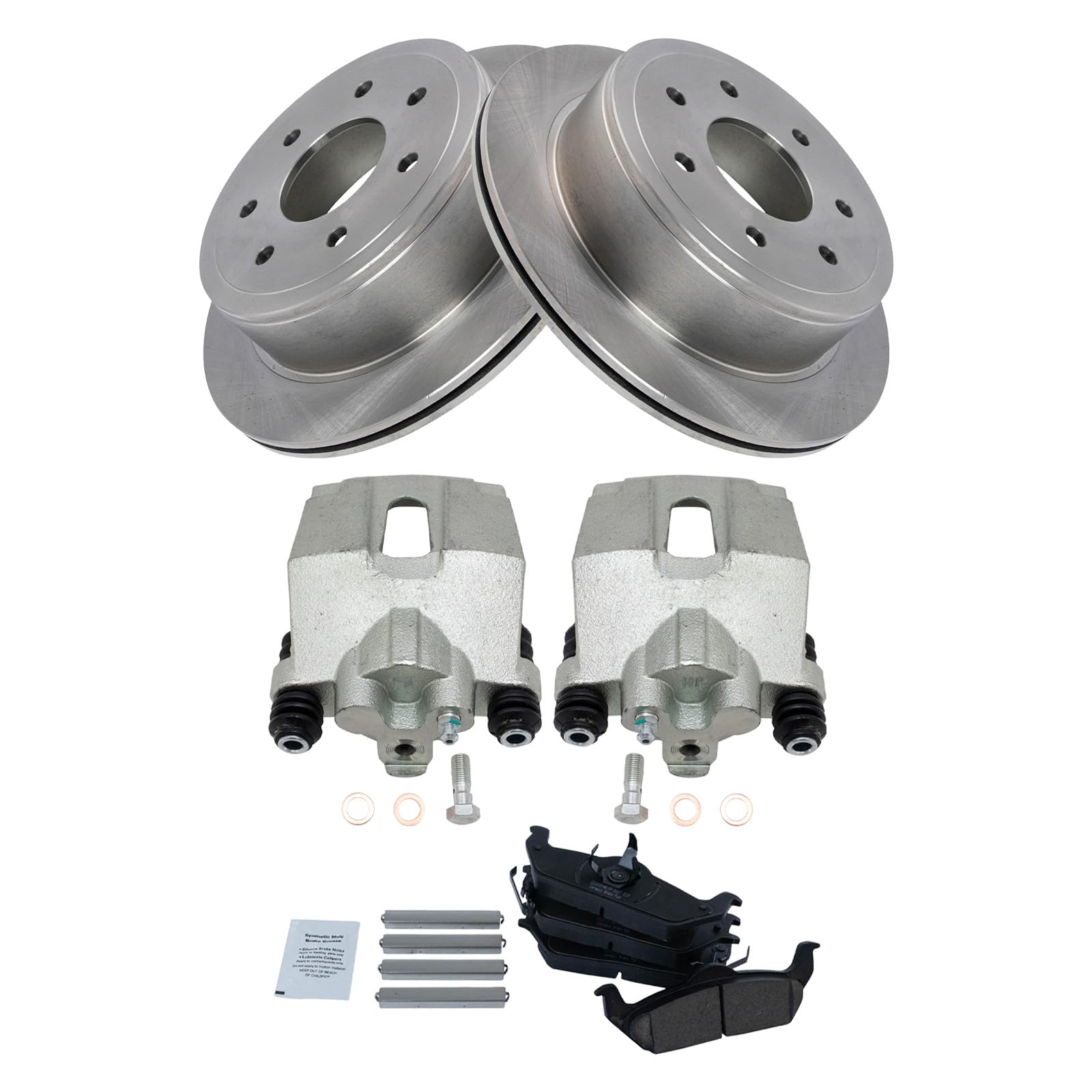 Foto 1 | Kit De Pastillas De Freno Y Rotor Trq Ceramic Para Ford F-150 2004-2011 - Venta Internacional.