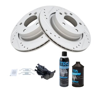 Foto 1 | Kit De Pastillas De Freno Y Rotor Trq Rear Performance Ceramic Bmw - Venta Internacional.