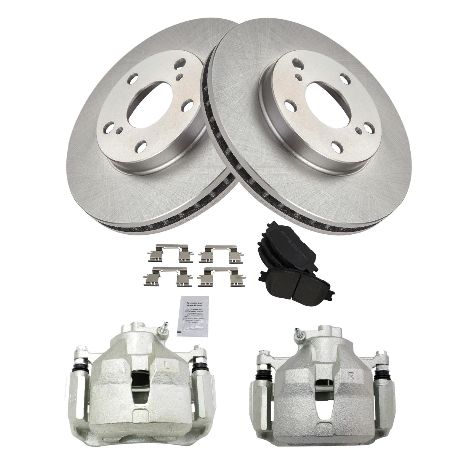 Foto 3 pulgar | Kit De Pastillas De Freno Y Rotor Trq Compatible Con Toyota Camry - Venta Internacional.