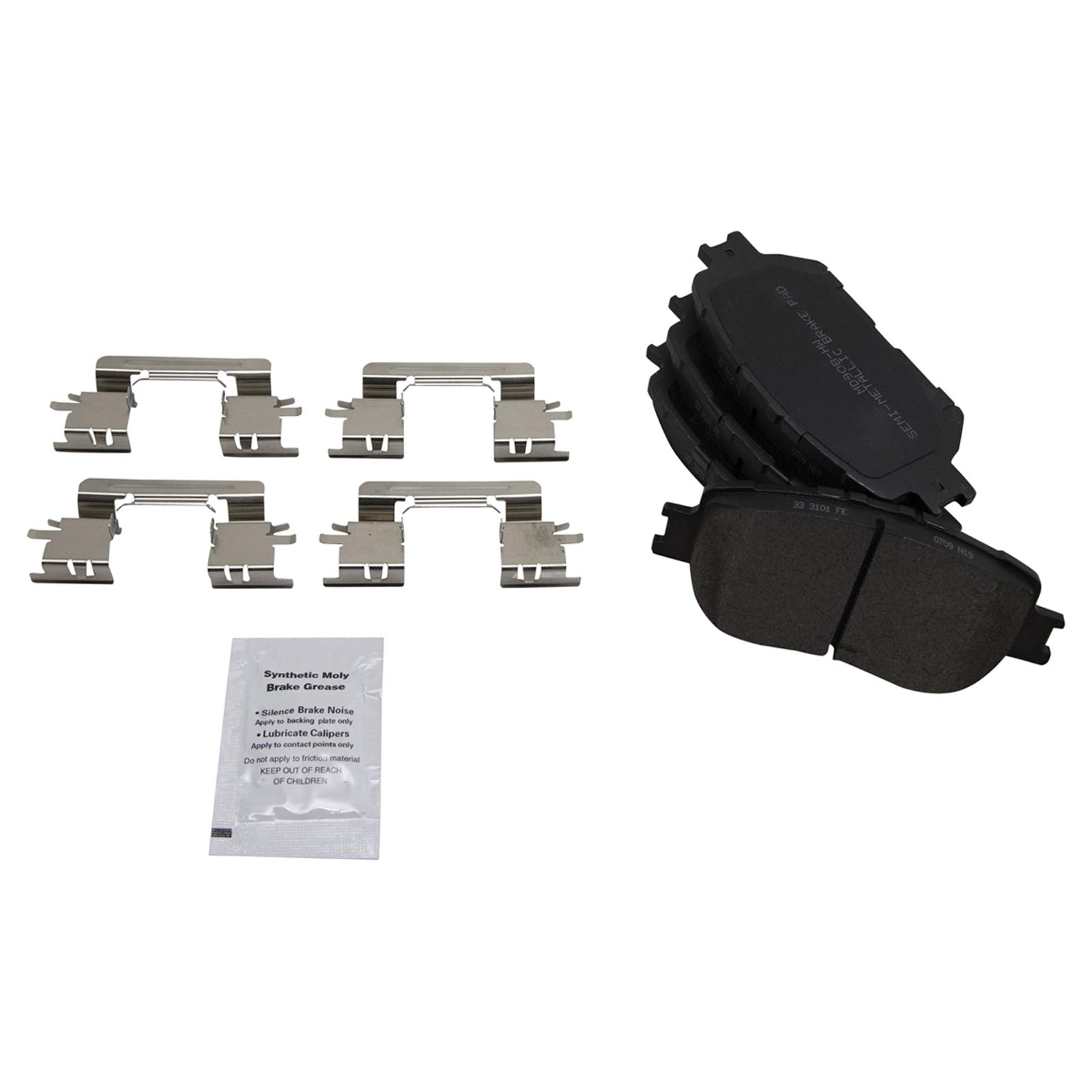 Foto 4 pulgar | Kit De Pastillas De Freno Y Rotor Trq Compatible Con Toyota Camry - Venta Internacional.