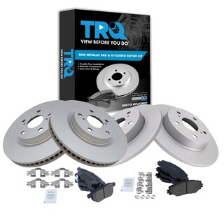 Foto 1 | Kit De Pastillas De Freno Y Rotor Trq Compatible Con Scion Tc 2011-2016 - Venta Internacional.