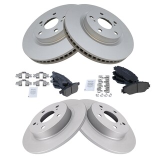 Foto 2 | Kit De Pastillas De Freno Y Rotor Trq Compatible Con Scion Tc 2011-2016 - Venta Internacional.