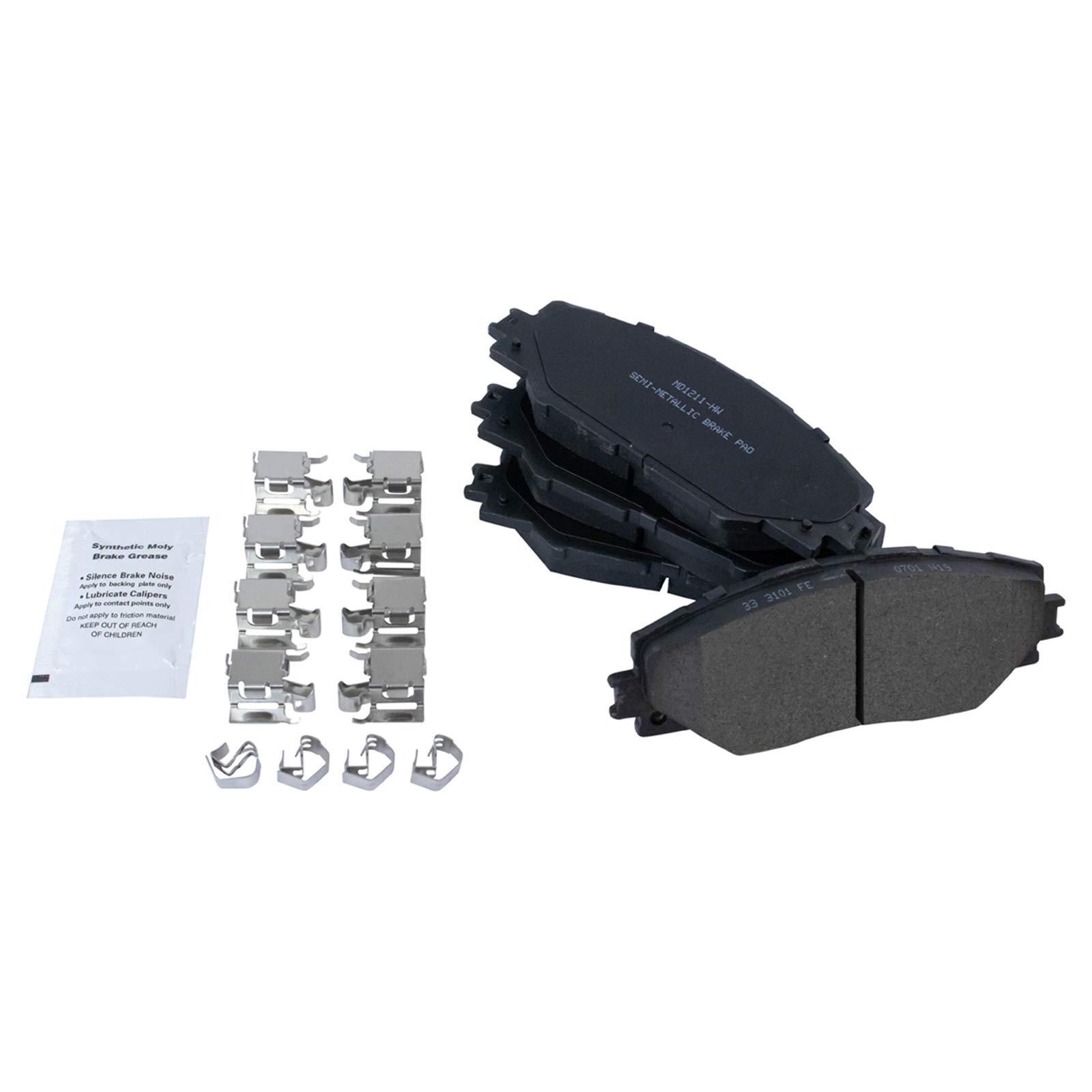 Foto 5 | Kit De Pastillas De Freno Y Rotor Trq Compatible Con Scion Tc 2011-2016 - Venta Internacional.