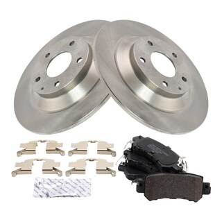 Foto 2 | Kit De Pastillas De Freno Y Rotor Trq Trasero Semimetálico Para Mazda Cx-5 - Venta Internacional.