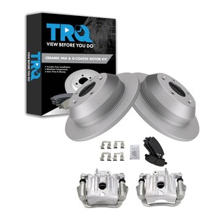 Foto 1 | Kit De Pastillas De Freno Y Rotor Trasero Trq Compatible Con Kia 2014 - Venta Internacional.