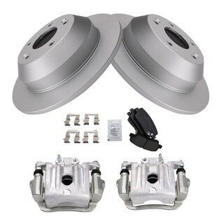 Foto 2 | Kit De Pastillas De Freno Y Rotor Trasero Trq Compatible Con Kia 2014 - Venta Internacional.