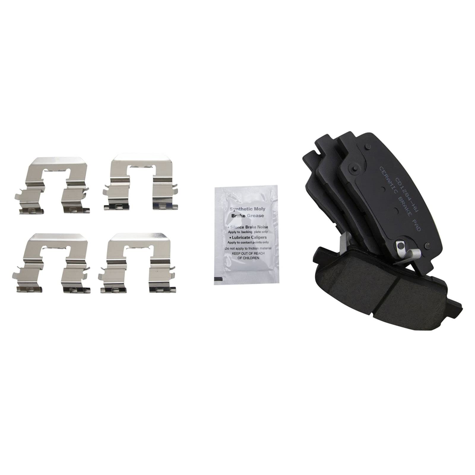 Foto 3 | Kit De Pastillas De Freno Y Rotor Trasero Trq Compatible Con Kia 2014 - Venta Internacional.