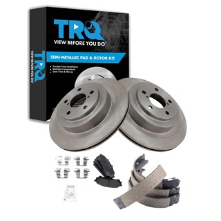 Foto 1 | Kit De Pastillas De Freno Y Rotor Trq Trasero Semimetálico Para Subaru Impreza - Venta Internacional.