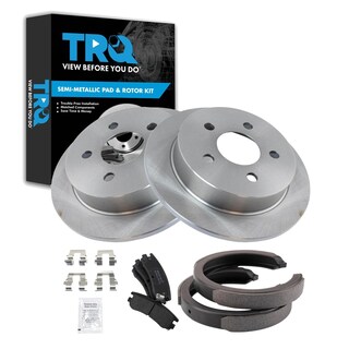 Foto 1 | Kit De Pastillas De Freno Y Rotor Trq Trasero Compatible Con Buick Chevrolet - Venta Internacional.
