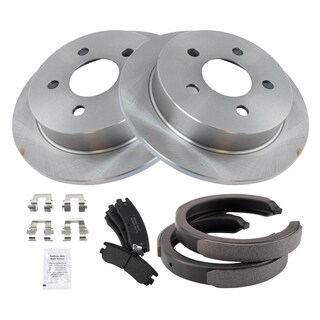 Foto 2 | Kit De Pastillas De Freno Y Rotor Trq Trasero Compatible Con Buick Chevrolet - Venta Internacional.