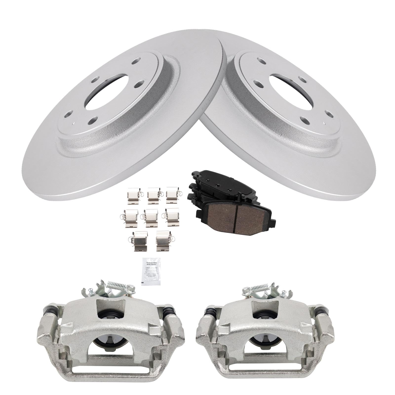 Foto 3 pulgar | Kit De Pastillas Y Rotor De Freno Trq Rear 12-16 Chrysler 12-18 Dodge - Venta Internacional.