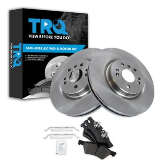 Foto 1 | Kit De Pastillas De Freno Y Rotor Trq Delantero Semimetálico Para Mercedes - Venta Internacional.