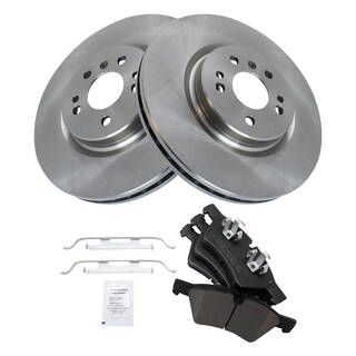 Foto 2 | Kit De Pastillas De Freno Y Rotor Trq Delantero Semimetálico Para Mercedes - Venta Internacional.