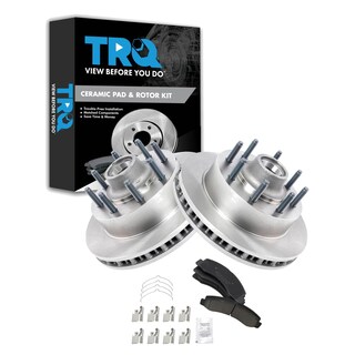 Foto 1 | Kit De Pastillas De Freno Y Rotor Trq Ceramic Para Ford Excursion F-250 - Venta Internacional.