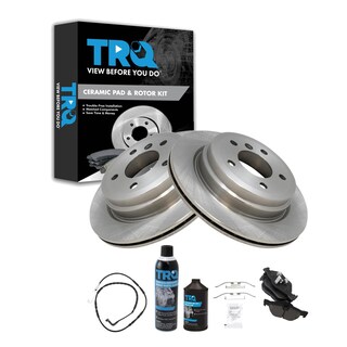 Foto 1 | Kit De Pastillas De Freno Y Rotor Trq Ceramic Para Bmw 328i 2007-2013 - Venta Internacional.