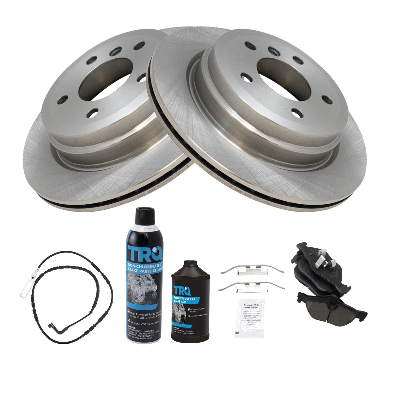 Foto 2 | Kit De Pastillas De Freno Y Rotor Trq Ceramic Para Bmw 328i 2007-2013 - Venta Internacional.