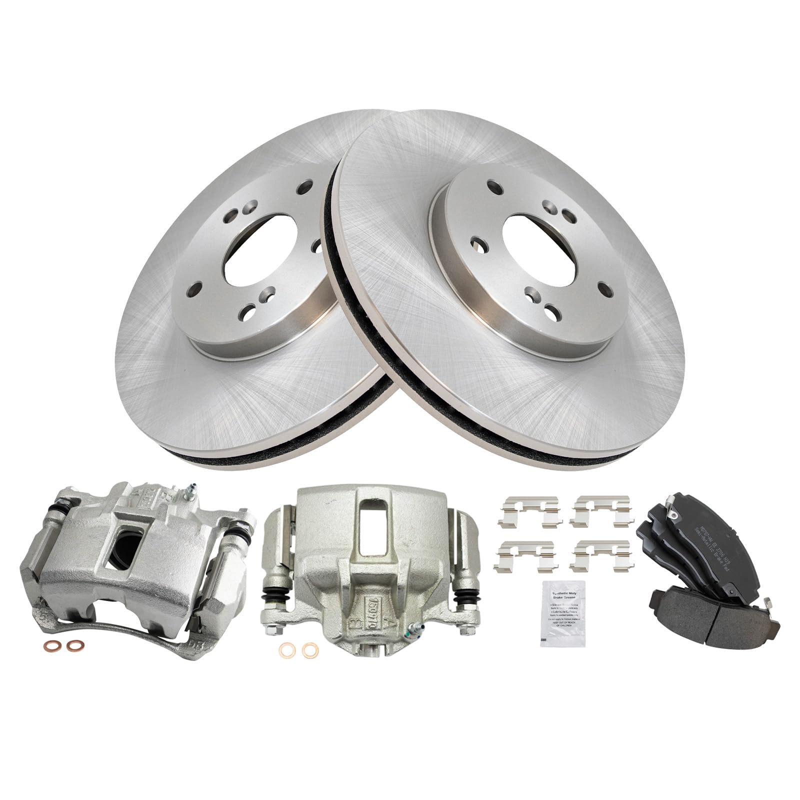 Foto 3 pulgar | Kit De Pastillas De Freno Y Rotor Trq Compatible Con Honda Accord 2003-2007 - Venta Internacional.