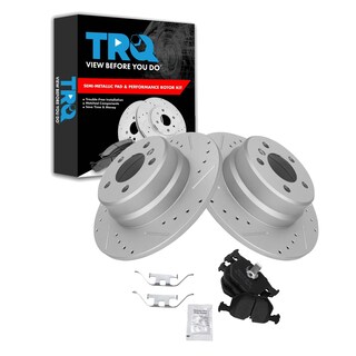 Foto 1 | Kit De Pastillas De Freno Y Rotor Trq Rear Performance Bmw X5 00-06 - Venta Internacional.