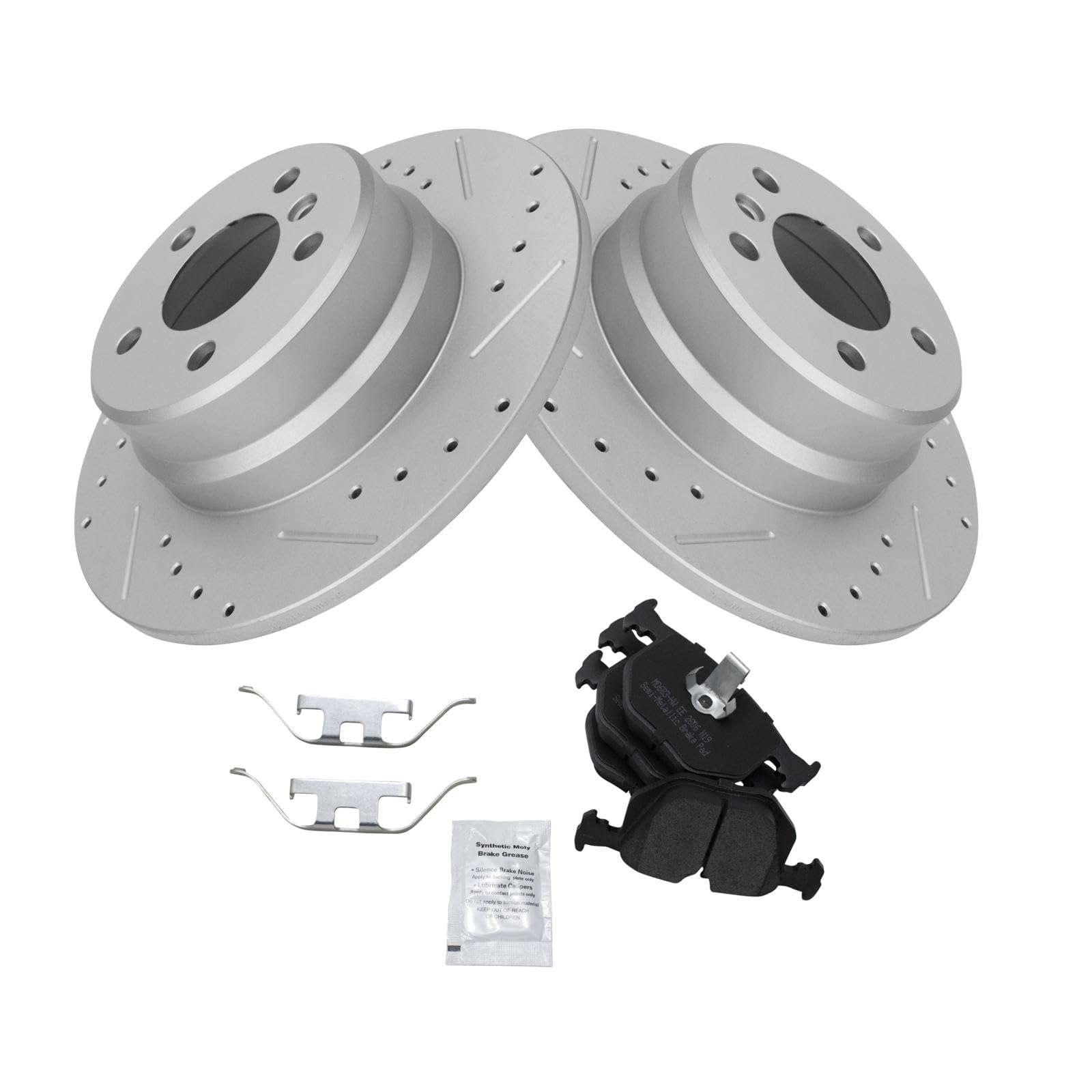 Foto 3 pulgar | Kit De Pastillas De Freno Y Rotor Trq Rear Performance Bmw X5 00-06 - Venta Internacional.