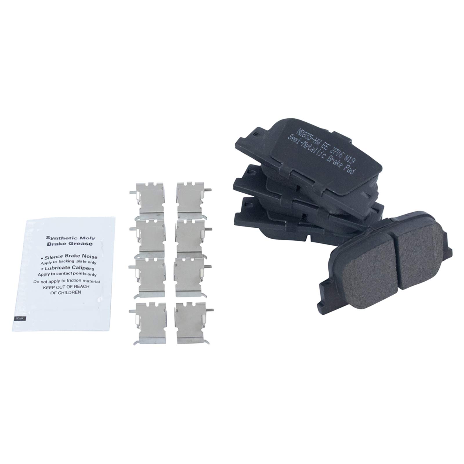 Foto 4 pulgar | Kit De Pastillas De Freno Y Rotor Trasero Trq Semimetálico Para Lexus Es300 - Venta Internacional.