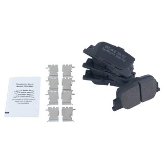 Foto 3 | Kit De Pastillas De Freno Y Rotor Trasero Trq Semimetálico Para Lexus Es300 - Venta Internacional.