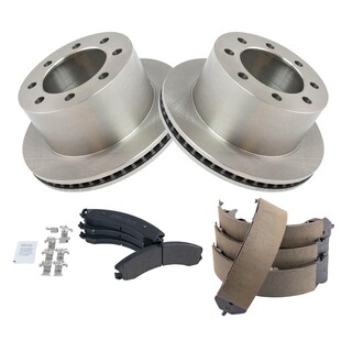 Foto 2 | Kit De Pastillas Y Rotor De Freno Trq Trasero Semimetálico 2009 Express 3500 - Venta Internacional.