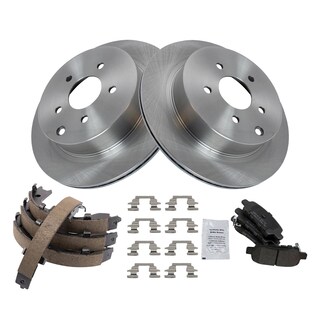 Foto 2 | Kit De Pastillas De Freno Y Rotor Trasero Trq Semimetálico Para Infiniti - Venta Internacional.