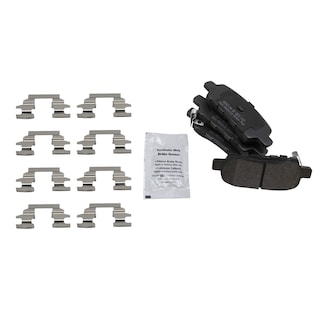 Foto 3 | Kit De Pastillas De Freno Y Rotor Trasero Trq Semimetálico Para Infiniti - Venta Internacional.