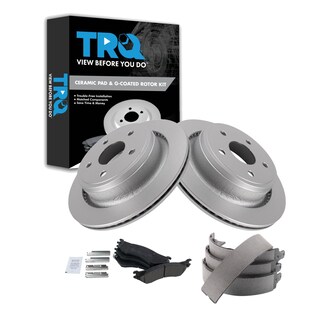 Foto 1 | Kit De Pastillas De Freno Y Rotor Trq Para Dodge Ram 1500 2006-2008 - Venta Internacional.