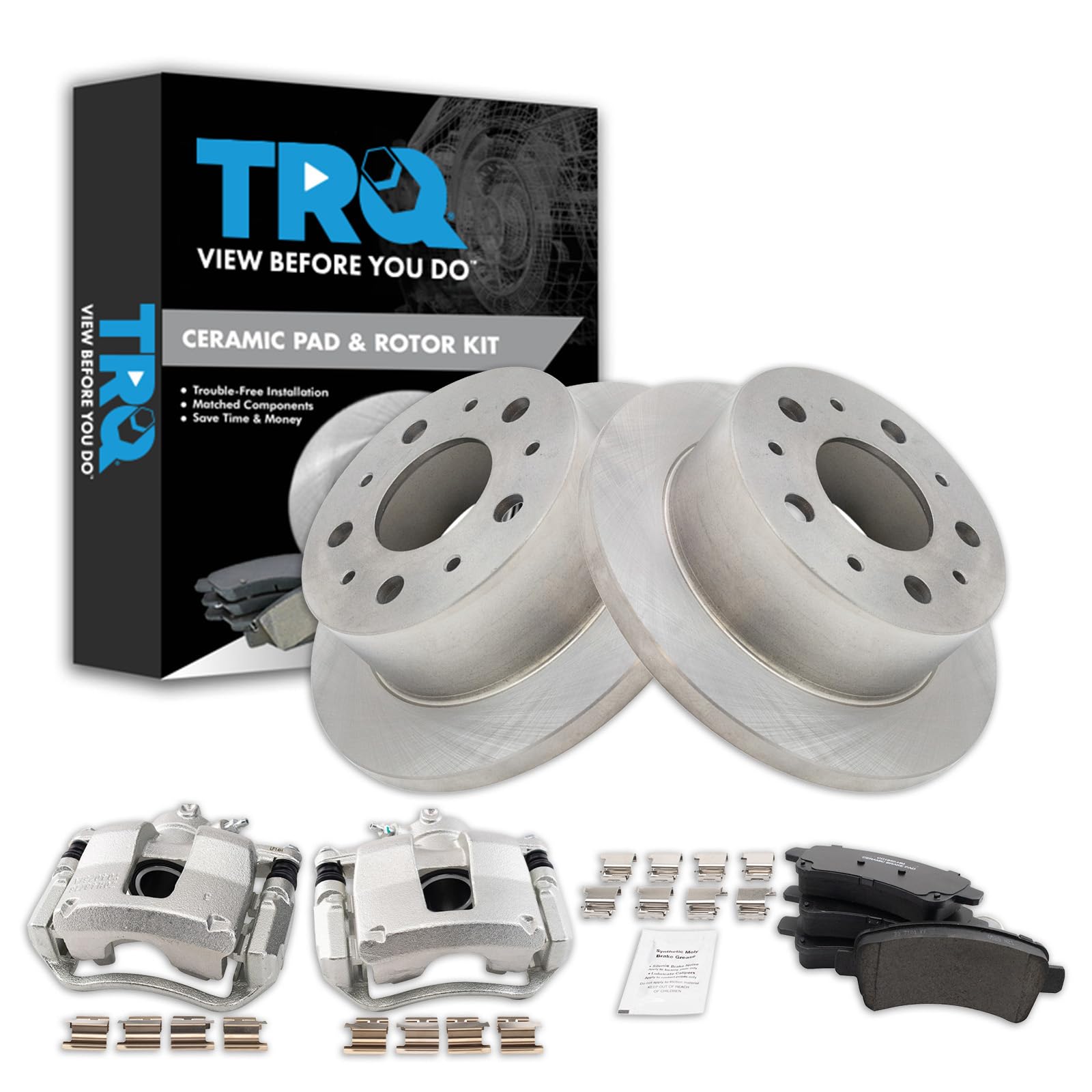 Foto 1 | Kit De Pastillas De Freno Y Rotor Trq Ceramic Para Ram Promaster 2014-2020 - Venta Internacional.