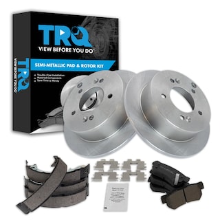 Foto 1 | Kit De Pastillas De Freno Y Rotor Trq Trasero Semimetálico Para Hyundai Xg300/xg350 Kia Optima - Venta Internacional.